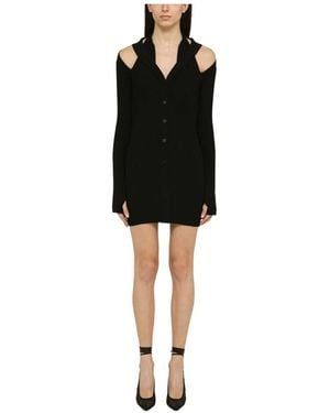 ANDREA ADAMO Short Dresses - Black