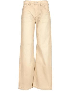 Acne Studios Wide Jeans - Natural