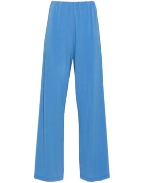 Le Tricot Perugia Wide Trousers - Blu