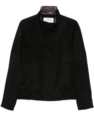 Lardini Bomberjack Met Hoge Hals - Zwart