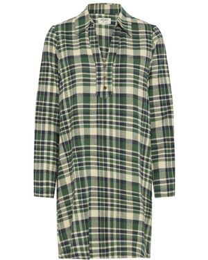 Ichi Shirt Dresses - Verde