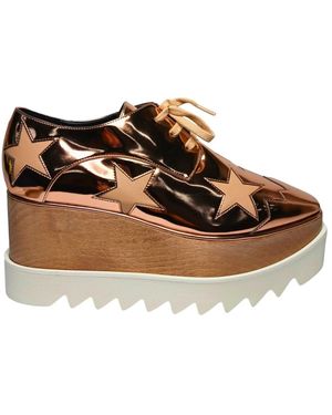 Stella McCartney Elyse Platform Wedge - Bruin