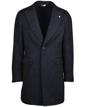 Manuel Ritz Jassen ,Blauw ,Polyester Cappotto