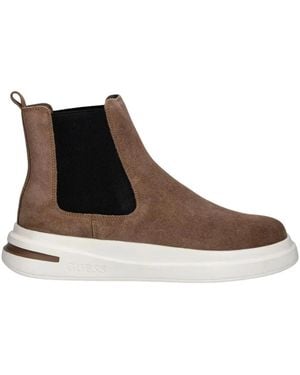 Guess Elko Chelsea Boot - Braun