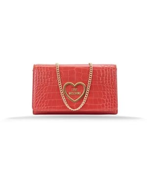 Moschino Cross Body Bags - Red