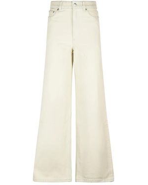 A.P.C. Wide Trousers - Natural