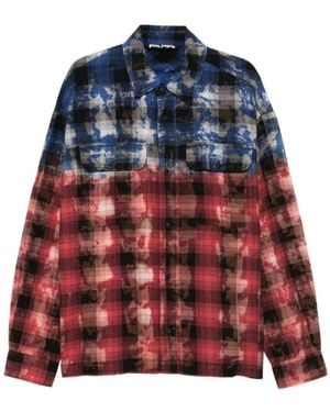 Palm Angels Light Jackets - Blu