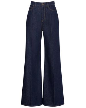 Weekend by Maxmara Flared Jeans - Bleu