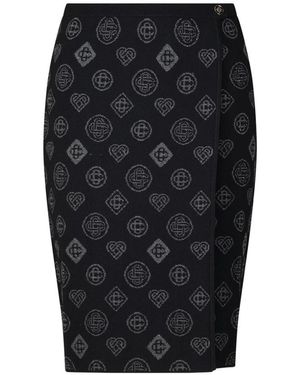 CASABLANCA Short Skirts - Black