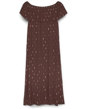 FIORELLA RUBINO Maxi Dresses - Marrone