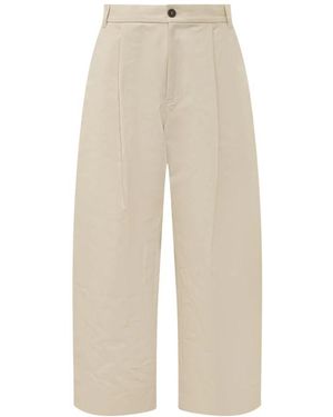 Studio Nicholson Wide Trousers - Natural
