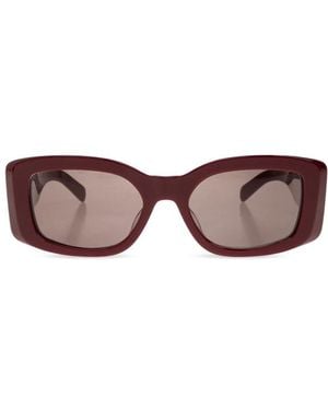Celine Accessoires ,Rood ,Triomphe Zonnebril - Bruin