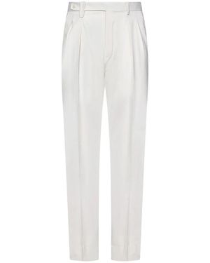 Brioni Straight Trousers - Bianco