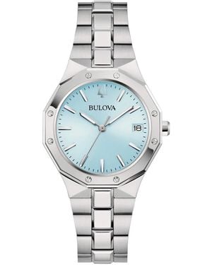 Bulova Achteckige Dame - Mettallic