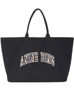 Anine Bing Tote Bags - Nero