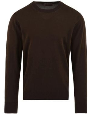 FILIPPO DE LAURENTIIS Round-Neck Knitwear - Black