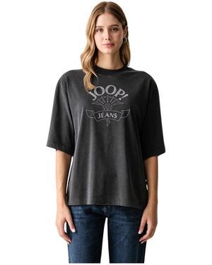 Joop! Strick-T-Shirt - Schwarz