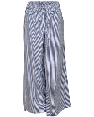 P.A.R.O.S.H. Wide Trousers - Bleu