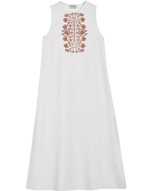 Zeus+Dione Midi Dresses - White