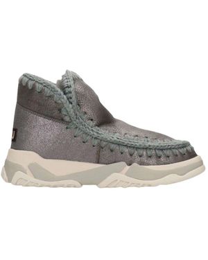 Mou Gemütliche Eskimo Trainer Schuhe - Grau