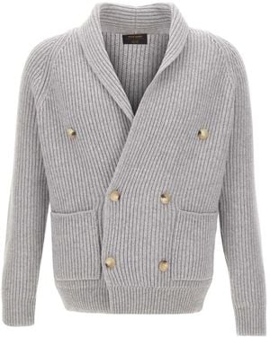 Gran Sasso Cardigans - Grey