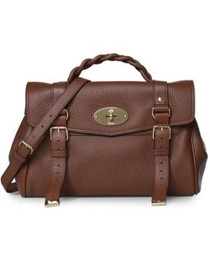 Mulberry Alexa Heavy Grain - Braun