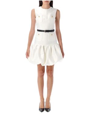 Self-Portrait Short Dresses - Blanco