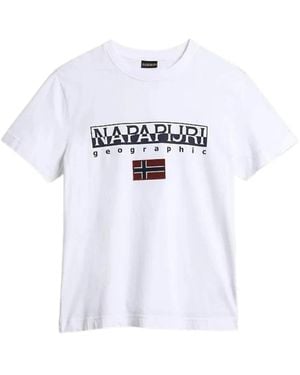 Napapijri T-Shirts - White