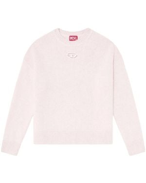 DIESEL Round-Neck Knitwear - Rose