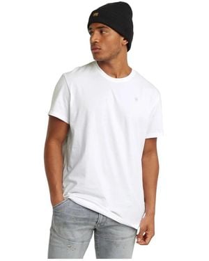 G-Star T-Shirts - White