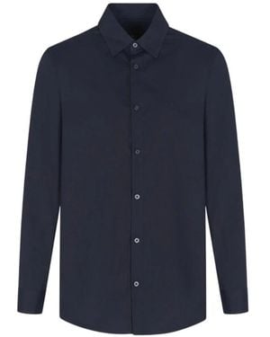 ARMANI EXCHANGE Casual Shirts - Blue