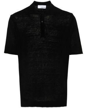 Costumein Herren Polo Shirt Putri Sinai - Schwarz