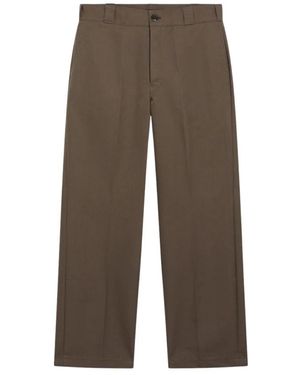 Prada Wide Trousers - Brown