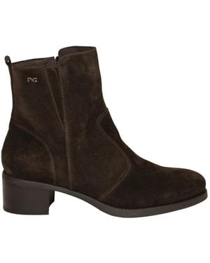 Nero Giardini Heeled Boots - Marrone