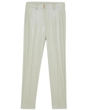 Patrizia Pepe Slim-Fit Trousers - Grey