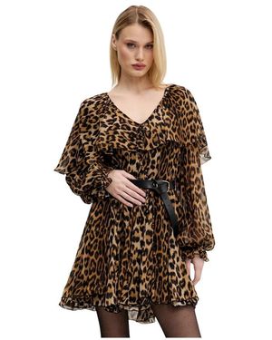 Aniye By Korte Jurk - Bruin