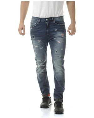 Daniele Alessandrini Slim Fit Jeans - Blue
