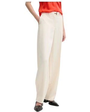 Stine Goya Broeken ,Leer 2347 Matte Sheer Tailoring - Wit