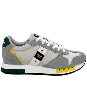 Blauer Sneakers - Bianco