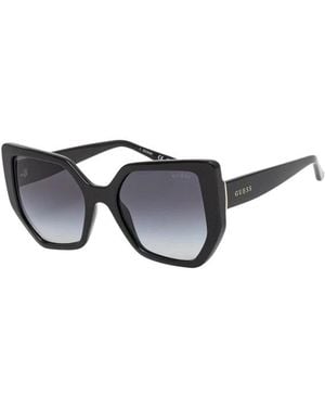 Guess Oversized Cat Eye Sonnenbrille - Schwarz