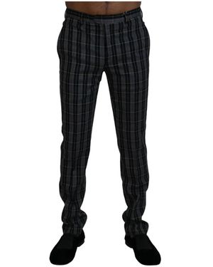 Bencivenga Slim-Fit Trousers - Negro