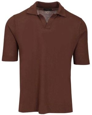 Ballantyne Polo Shirts - Brown