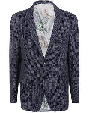 Etro Tweeknoopsjas - Blauw