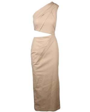 Max Mara Nievo Abito Stretch - Naturel