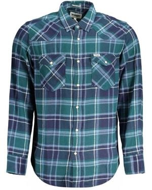 Wrangler Casual Shirts - Blue