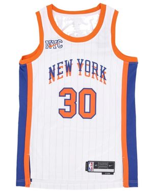 Nike Fitness ,Veelkleurig ,Polyester Dri-Fit Swingman Jersey - Wit