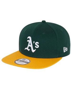 KTZ Grüne Mlb Athletics Cap 9Fifty