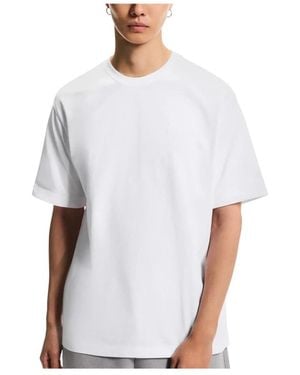On Shoes Training T-Shirts - Blanc