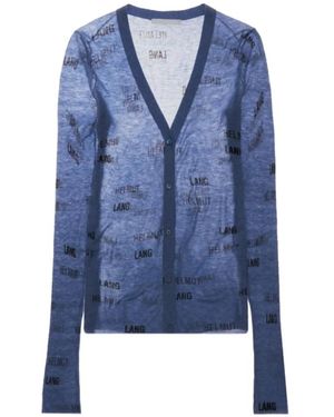Helmut Lang Cardigans - Azul