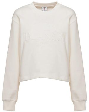 CASABLANCA Sweatshirts - Blanco
